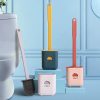 Silicone toilet brush